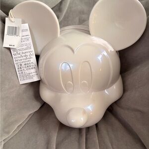 White Mickey Mouse Head Bag